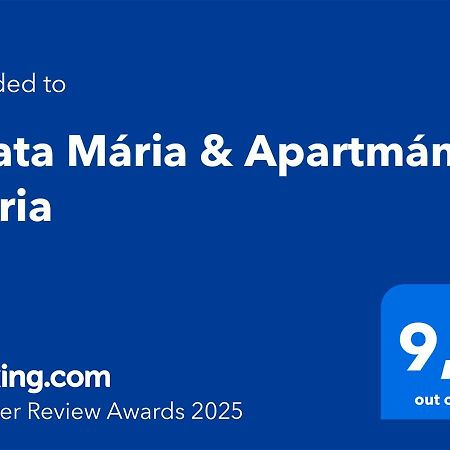 Chata Maria & Apartmany Maria Prosiek Exteriér fotografie